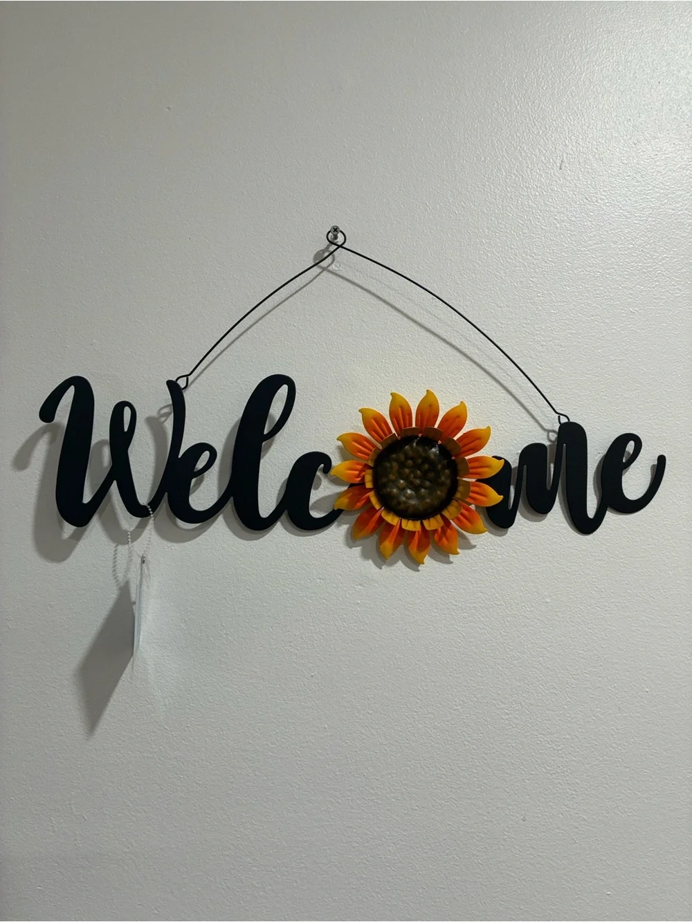 NWT- Metal- Welcome Sign with Sunflower Accent 🌻